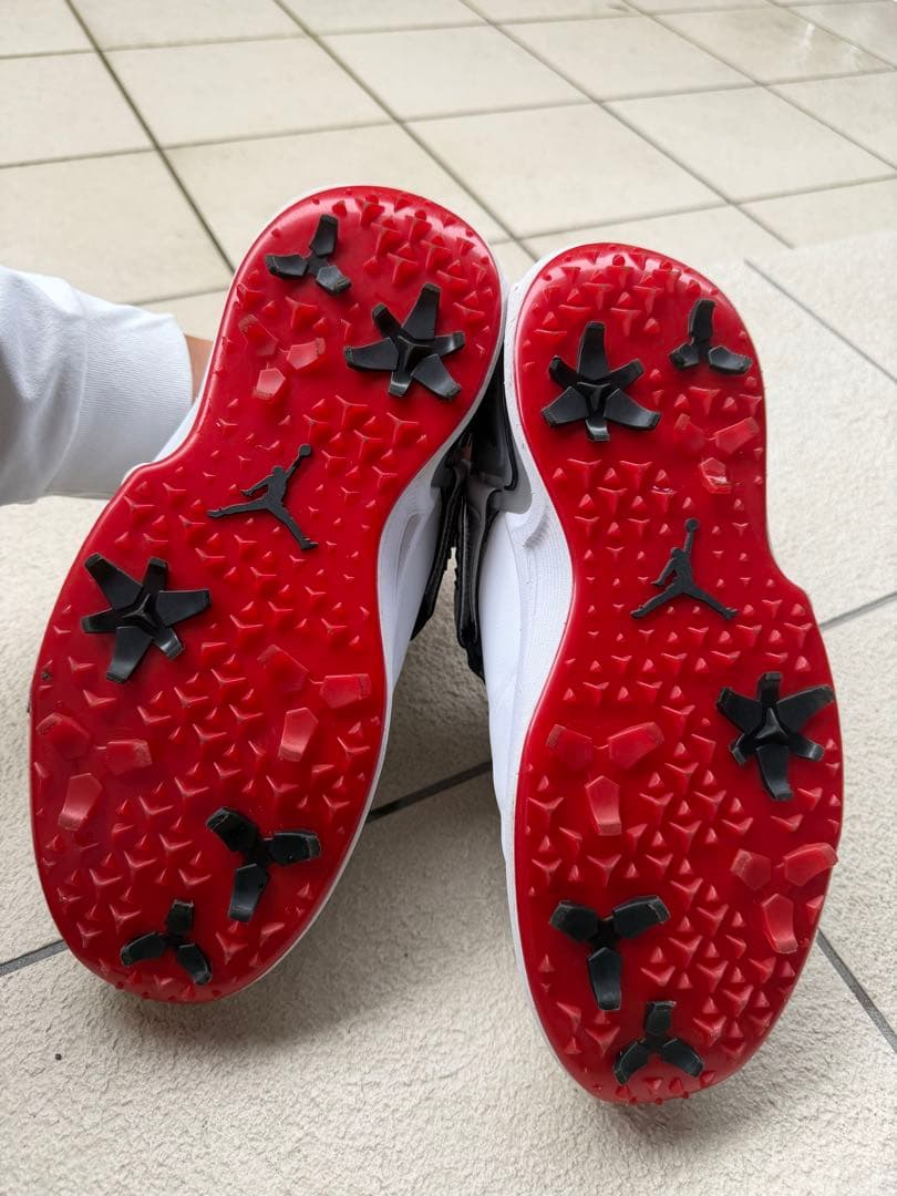 NIKE ジョーダン　エア　レブ　ホワイト　ゴルフシューズ