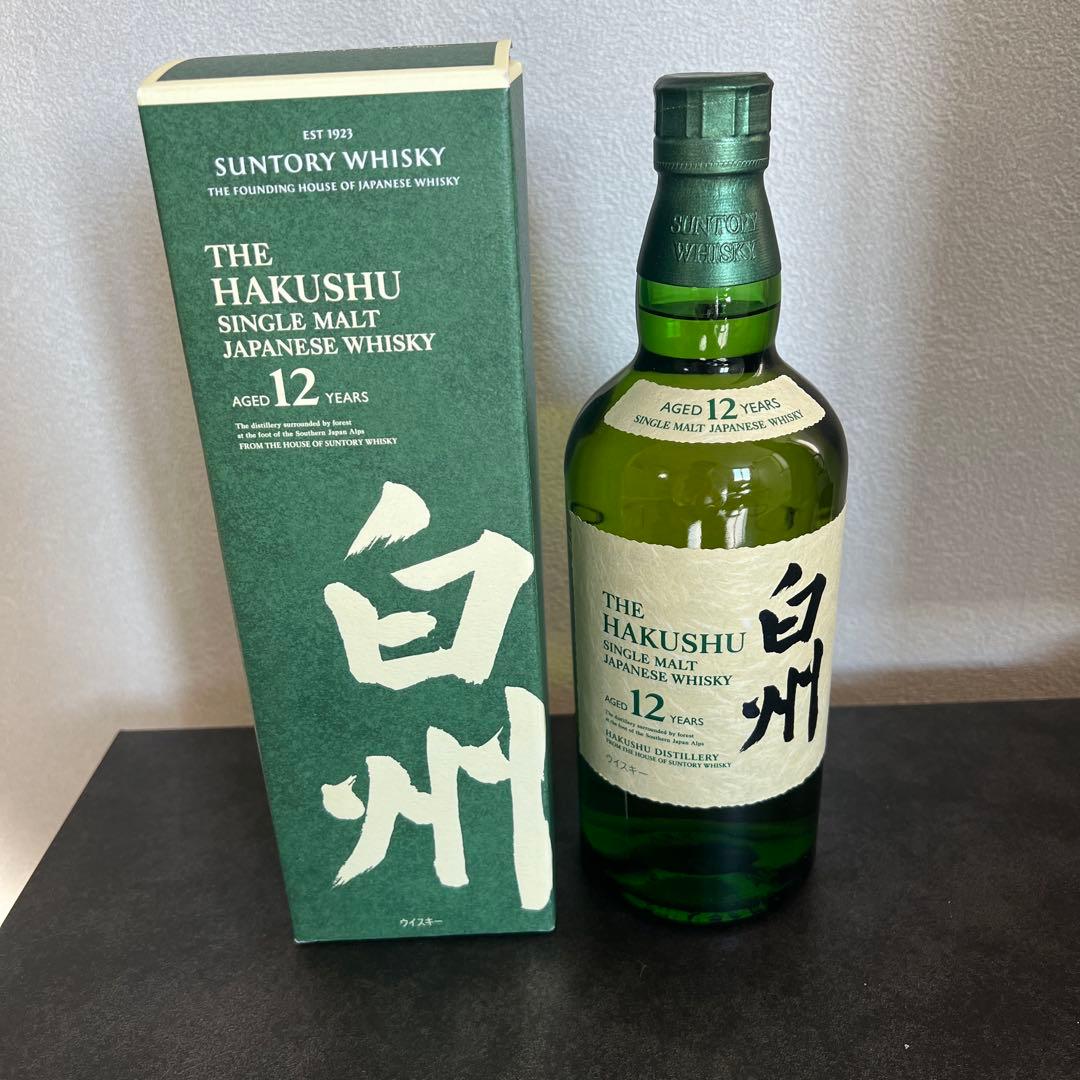 白州12年　カートン付き