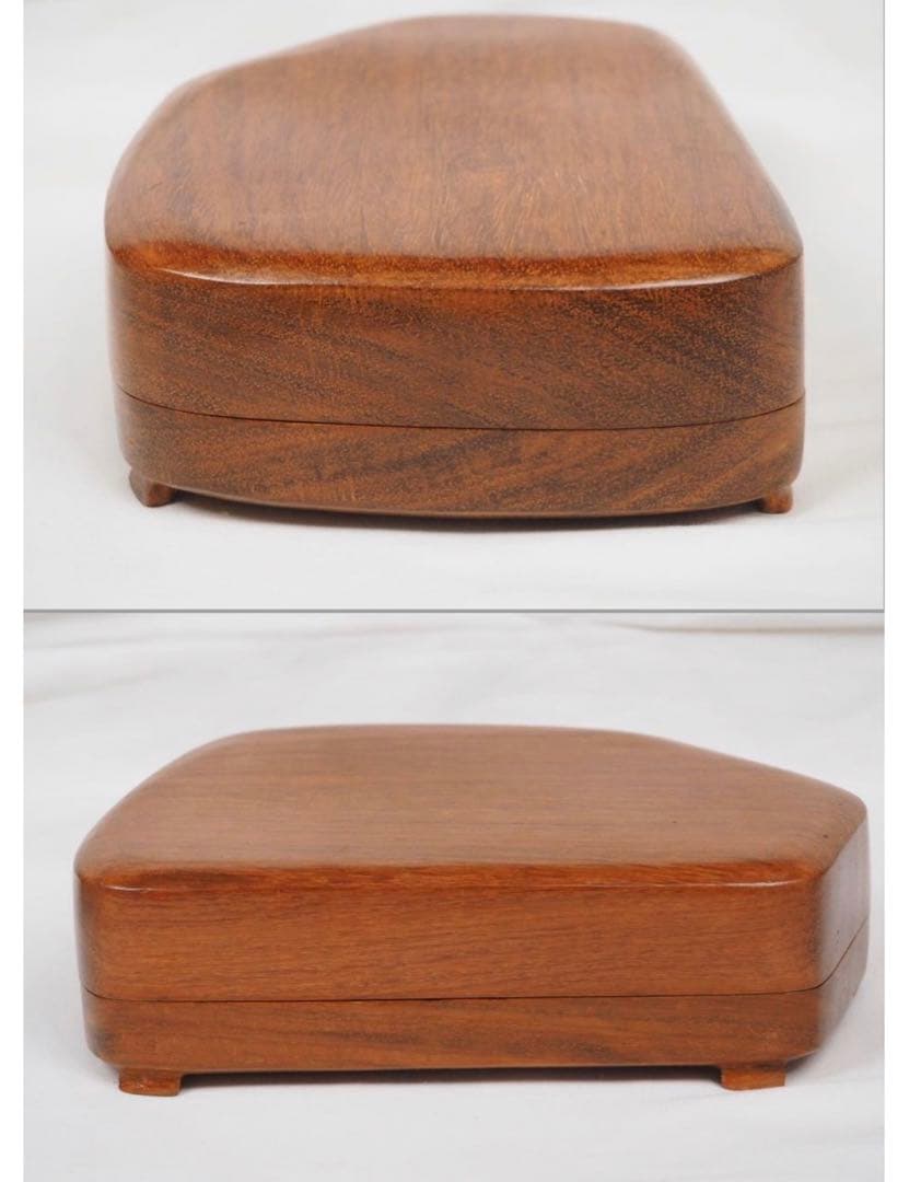 送料無料　端渓名硯 松紋彫刻端渓硯　未使用　中国古美術書道具