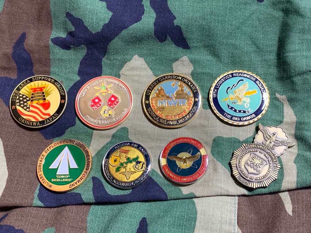 米軍基地放出品　チャレンジ　８枚セット