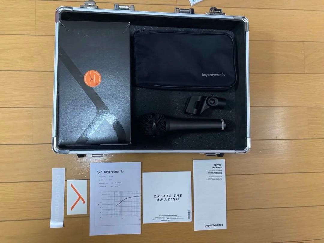 beyerdynamic TG V70 マイクホルダー　箱付き
