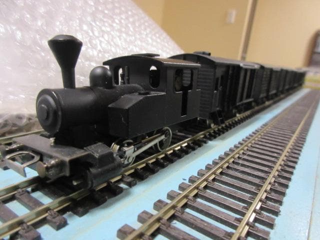 家畜運搬 蒸機列車セット （HOゲージ）金属製・エンドウ製