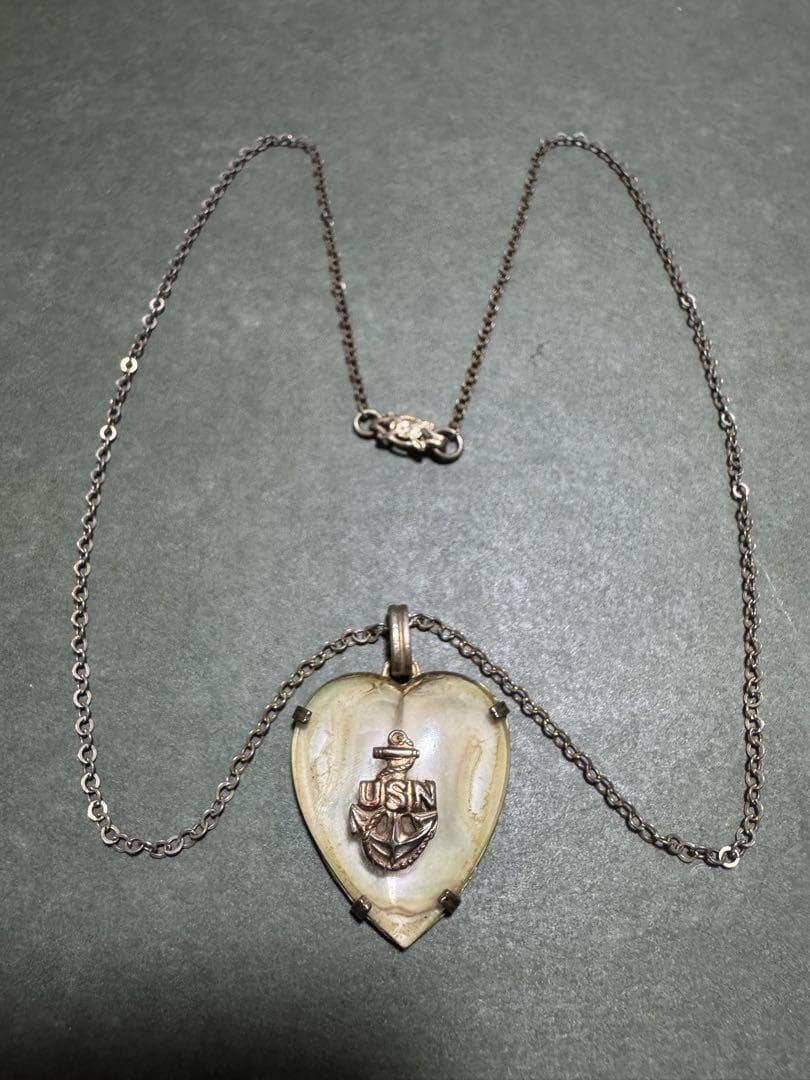 米軍 実物 SWEETHEART JEWELRY USNネックレス