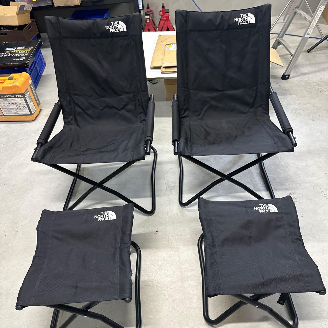 THE NORTH FACE 折りたたみチェア・スツール2脚セット