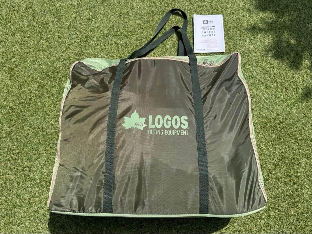 【未使用】ロゴス neos 3ルームドゥーブル XL-BJ　タープテント