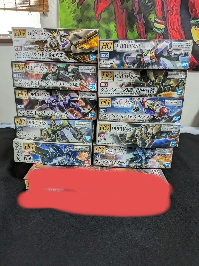 【ガンダムまとめ売り】HG鉄血のオルフェンズ ガンプラ 11点セット