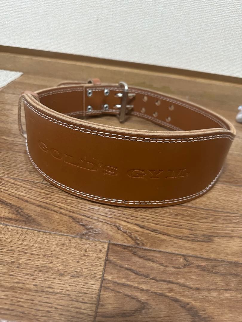 GOLD'S GYM トレーニング・パワーベルト　Lサイズ