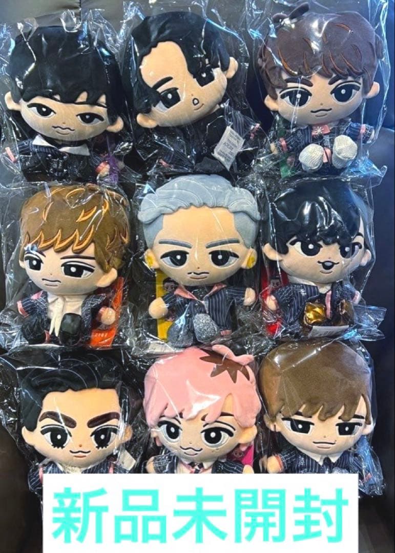 Man BIGぬいぐるみ+1st POPUP 相性診断レシート 9人分