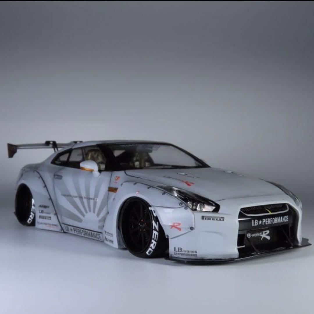 1/24 アオシマ完成品 LBWK GTR リバティーウォーカスタム