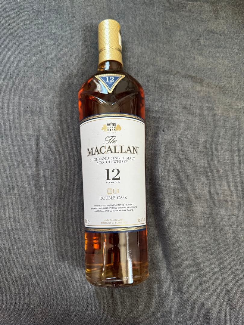 マッカラン12年 ダブルオークカスク 未開封 700ml