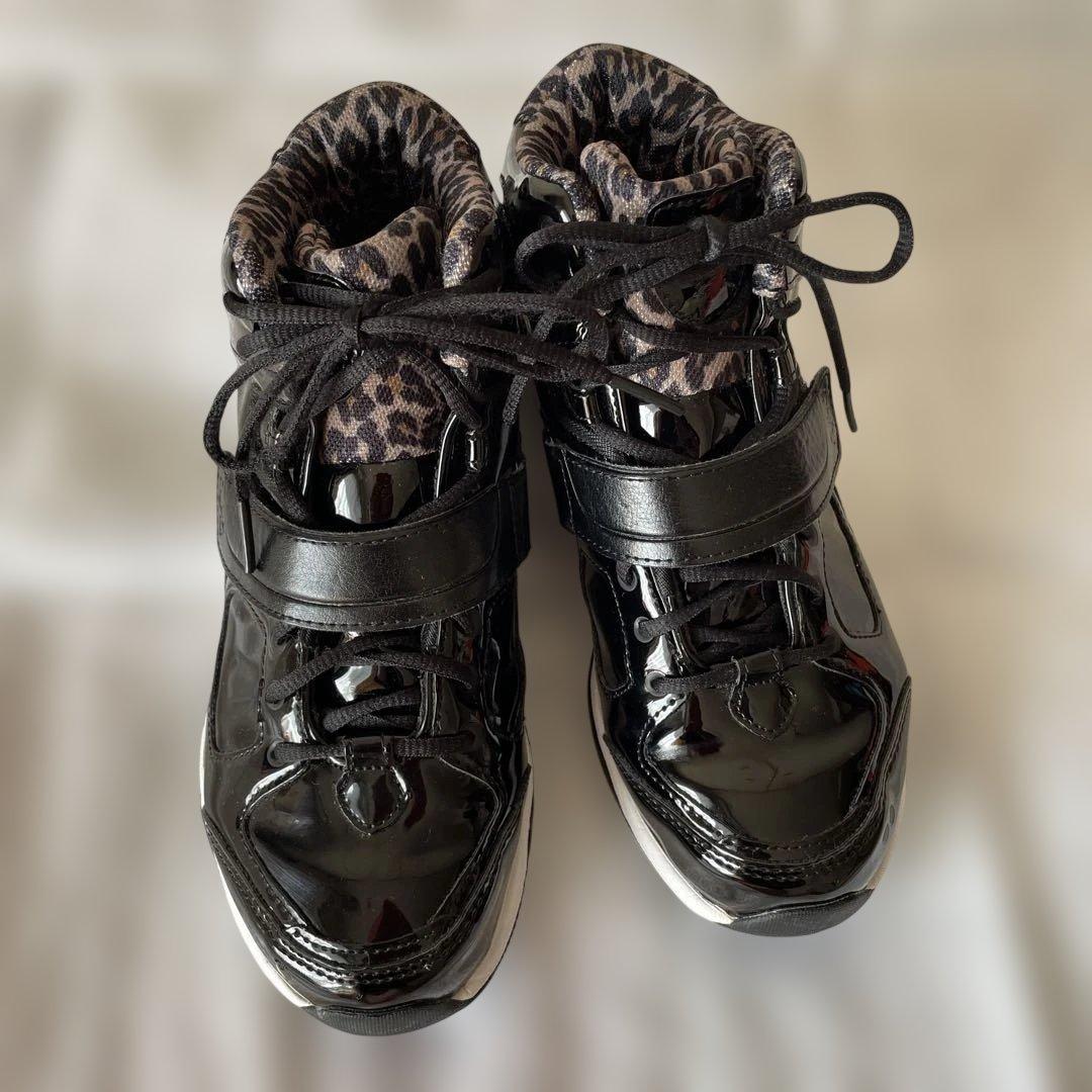 ryka ブラック ハイカットダンスシューズ 23.0cm