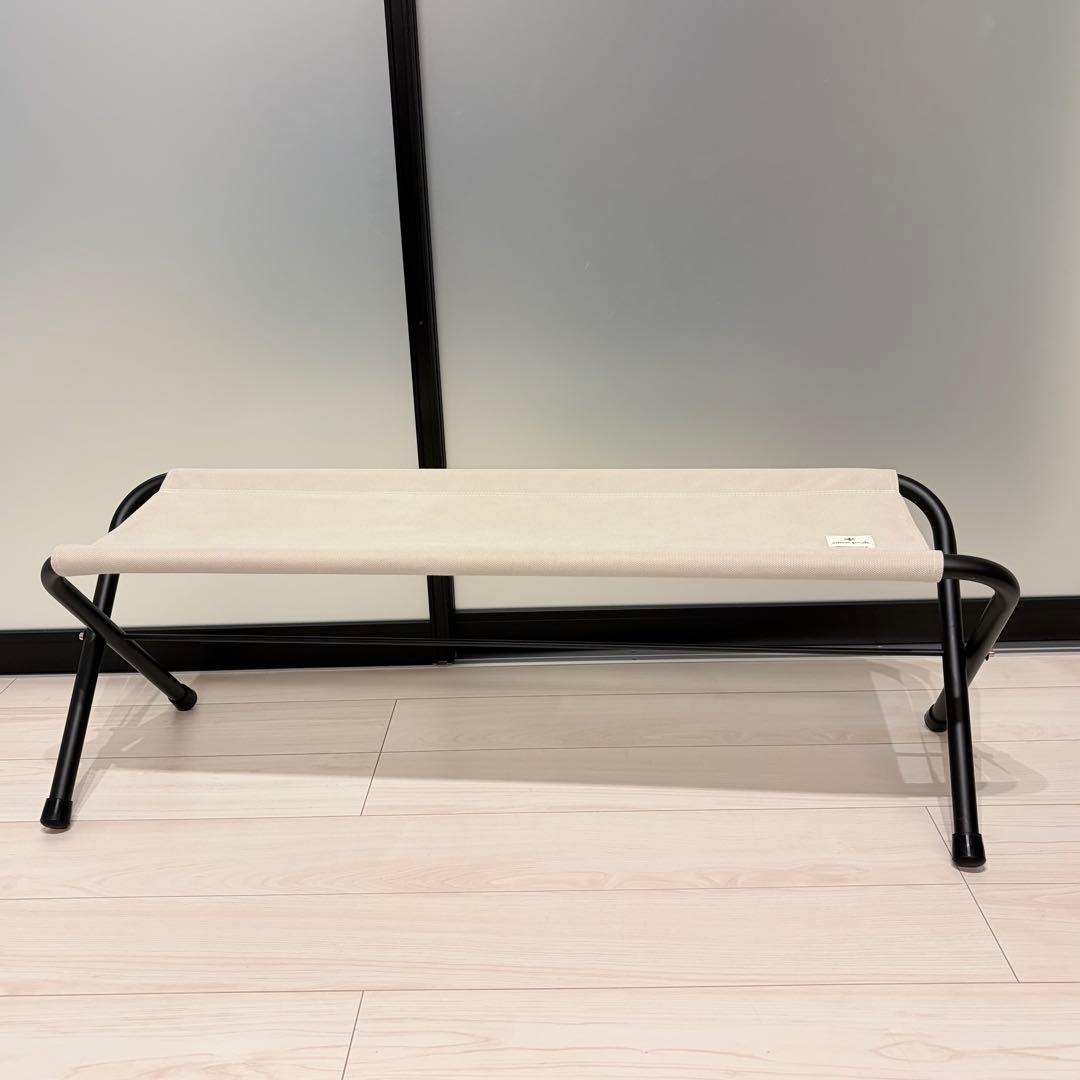 【美品】スノーピークFDベンチ アイボリー LV-071-1-IV チェア