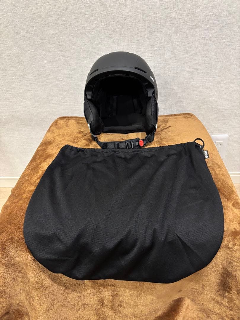 UVEX STANCE 黒 ヘルメット(スノボ・スキー用) S-M(54-58)