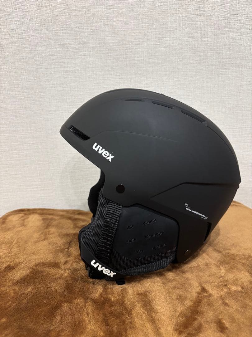 UVEX STANCE 黒 ヘルメット(スノボ・スキー用) S-M(54-58)