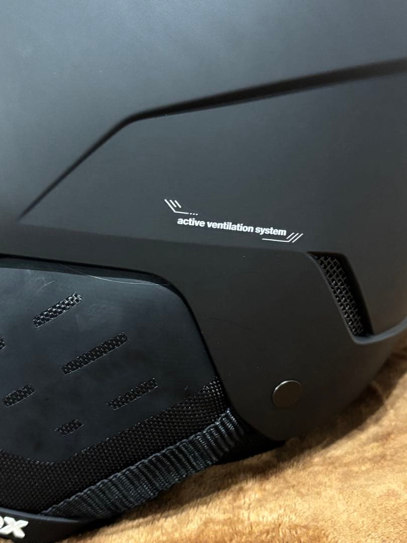 UVEX STANCE 黒 ヘルメット(スノボ・スキー用) S-M(54-58)