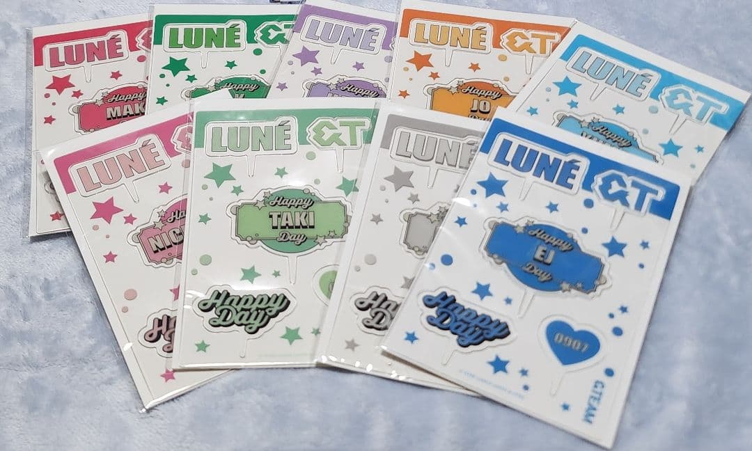 追加あり &TEAM BIRTHDAY KIT 全員 初期バージョン