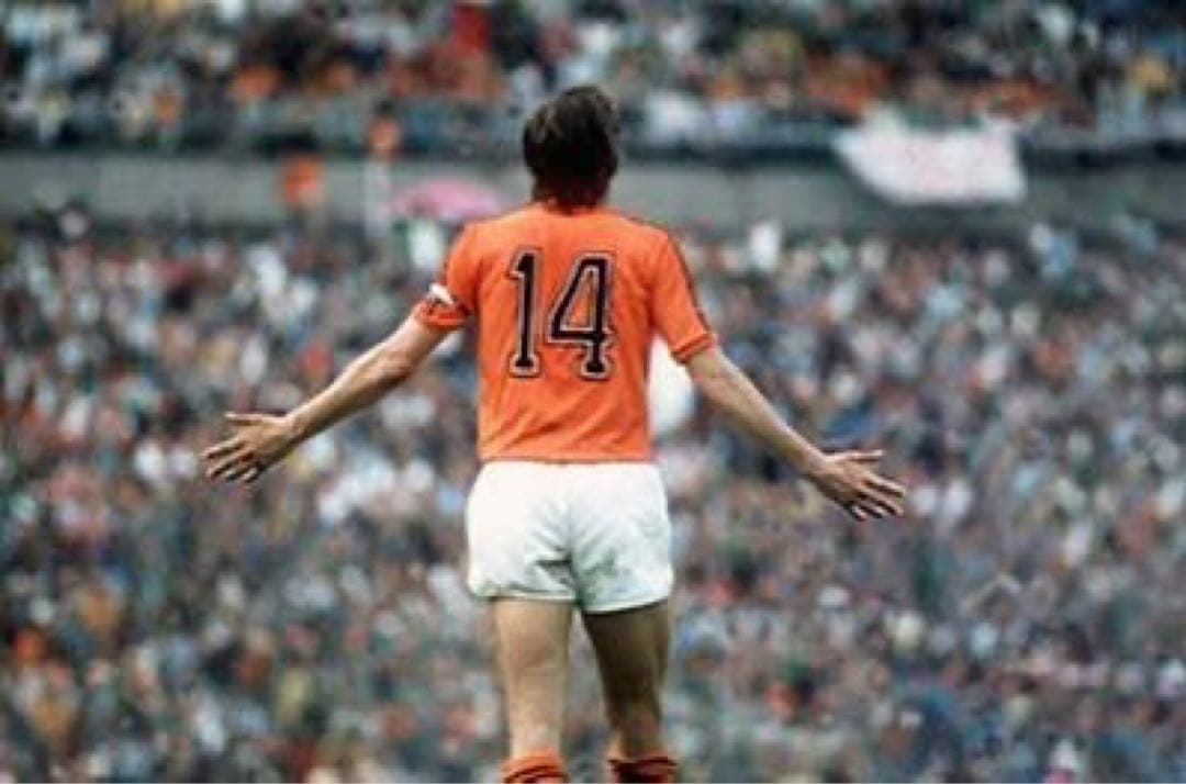 ヨハン　クライフ　オランダ　14番 激レア?デッドストック　Mサイズ