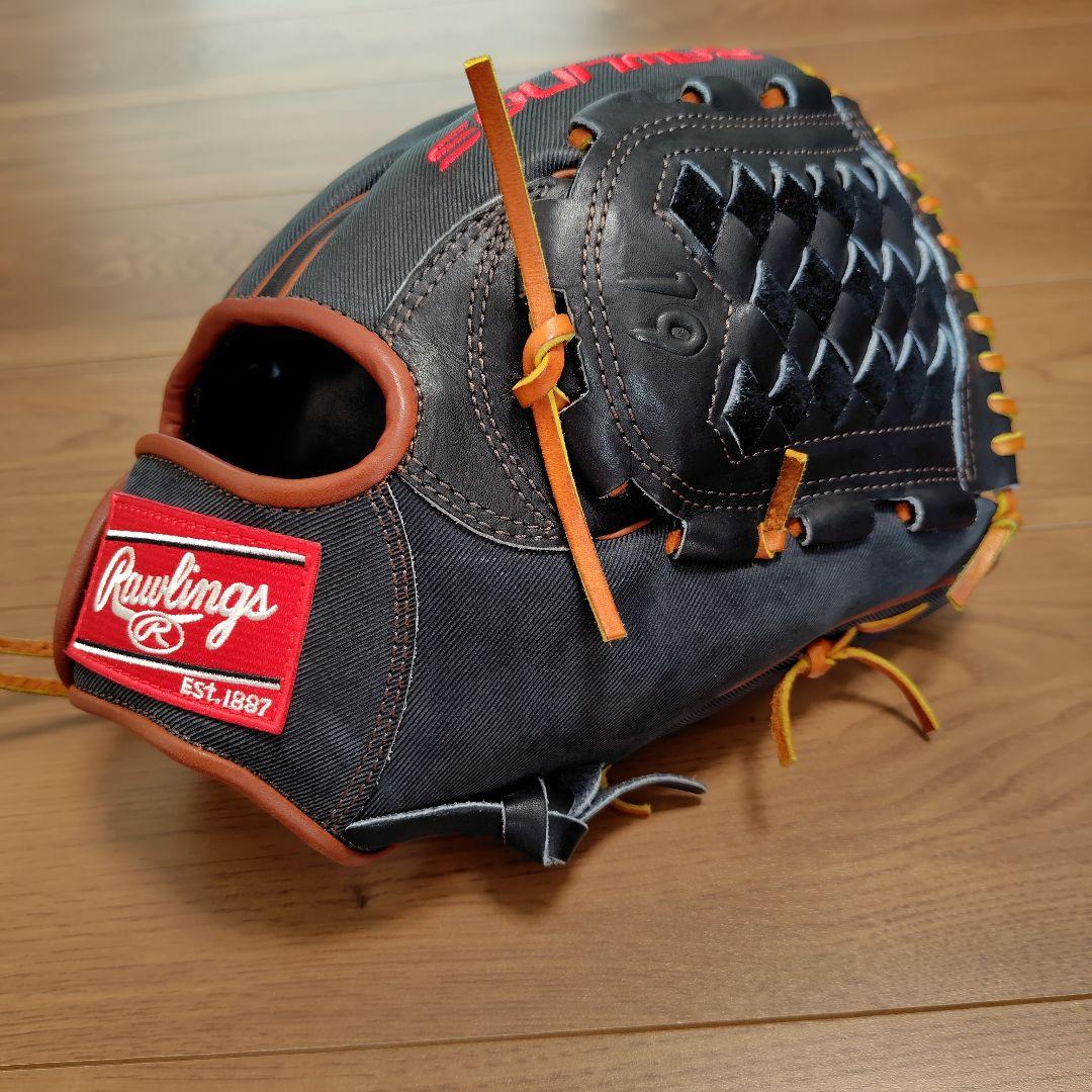 Rawlings 軟式 投手用 投手 山岡泰輔 モデル グローブ グラブ