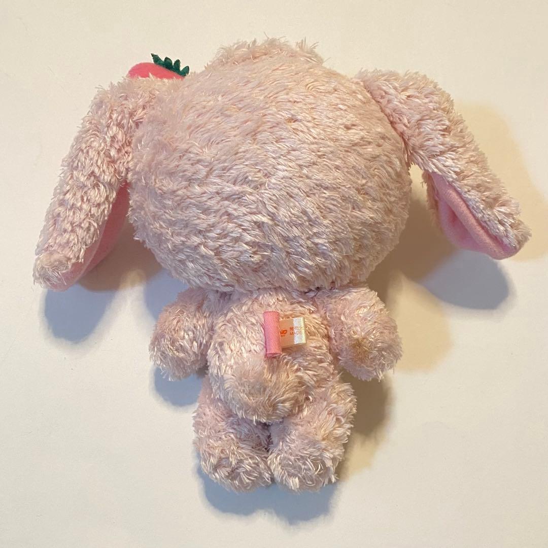 サンリオ シュガーバニーズ ぬいぐるみ　ストロベリーうさ 刺繍