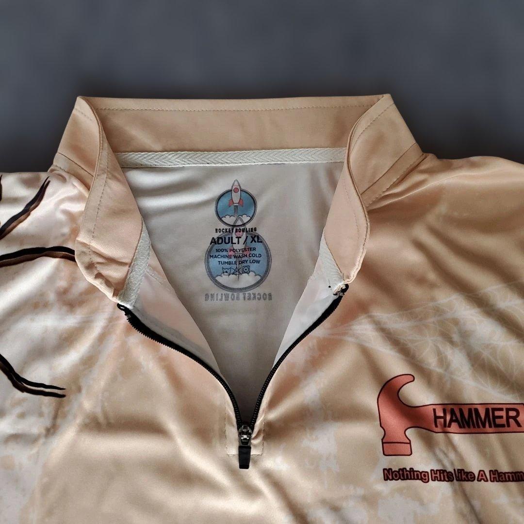 大人気✨新品✨ボウリングウェア　【2XL】　ブラックウィドー　オレンジ　大きめ