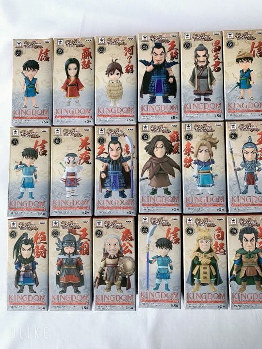 キングダム ワールドコレクタブルフィギュア　ワーコレ　30種フルコンプ王騎429