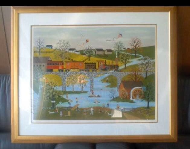 絵画『A Perfect Summer Day』 ジェーン・ウースター・スコット