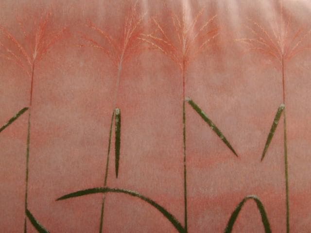 徳岡 神泉、薄、大判、額装用・画版、日本製・新品額 額装付、状態良好