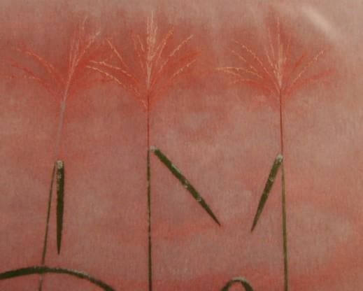 徳岡 神泉、薄、大判、額装用・画版、日本製・新品額 額装付、状態良好