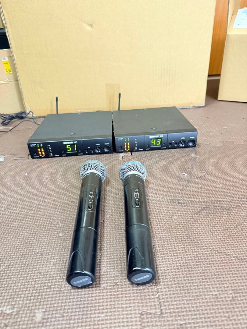 Shure uc/beta58a,動作確認済み、良い品。USA製
