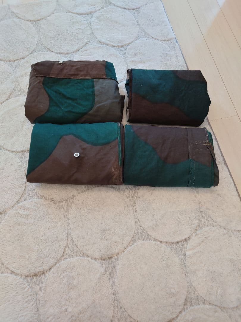 スウェーデン軍幕4枚セット