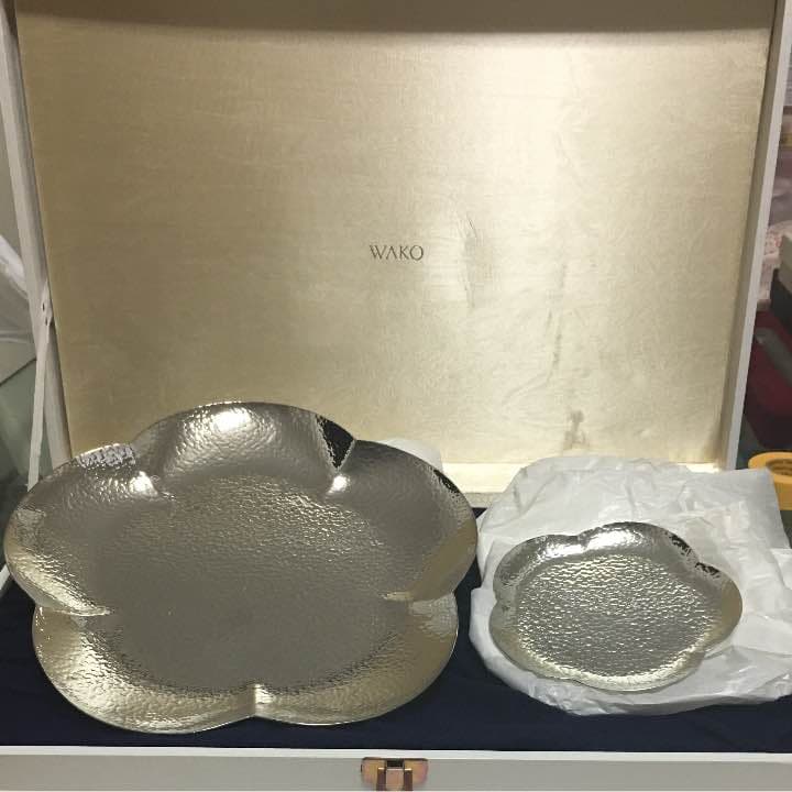 銀皿 銀座 WAKO