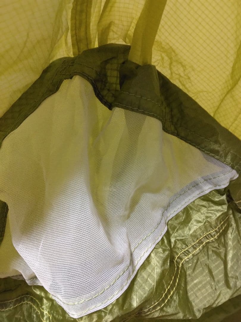 [未使用美品] 超軽量　U.L.モノフレームシェルター　モンベル　イエロー