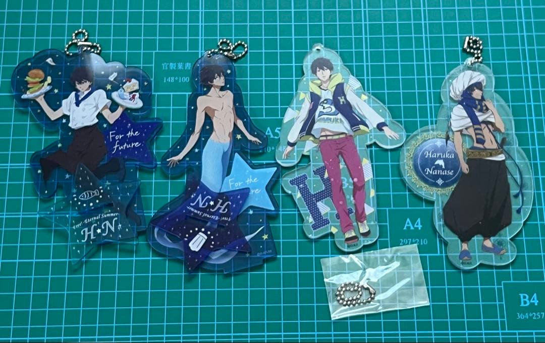 Free 七瀬遙 アクリルチャーム アクリルスタンド アクリルキーホルダー