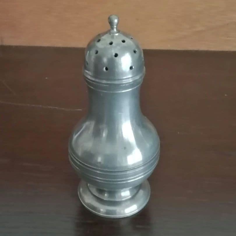 世界の名品　john somers　ピューター調味料入れ　ソルトシェイカー
