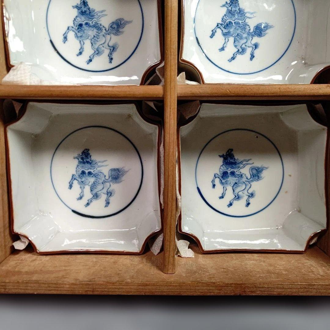 千家十職 十六代 永楽善五郎(即全) 馬の繪向付 十客揃