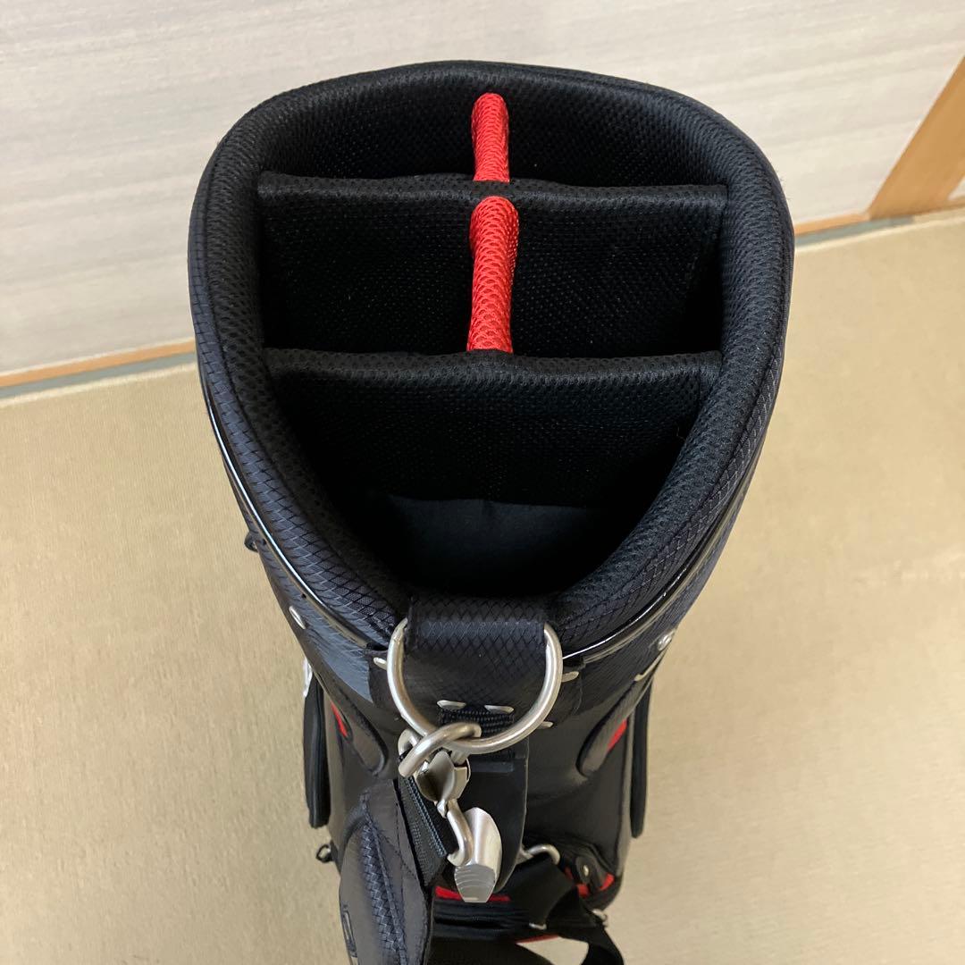 BRIDGESTONE キャディバッグ 黒/赤