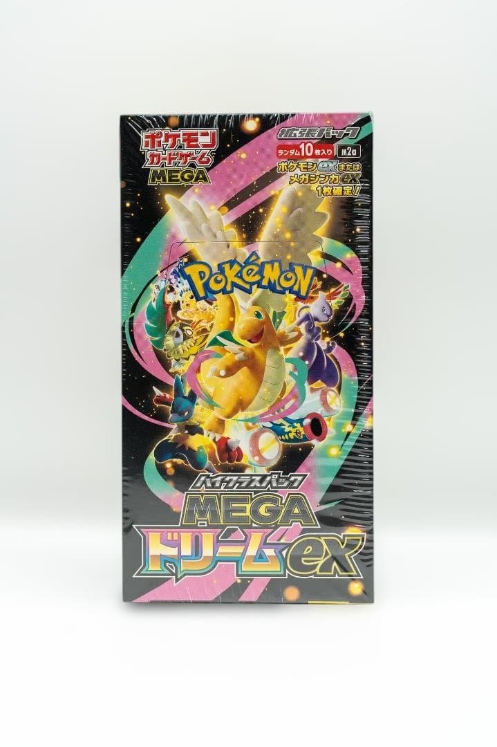 ポケモンカードゲーム MEGAドリームex シュリンク付き未開封品
