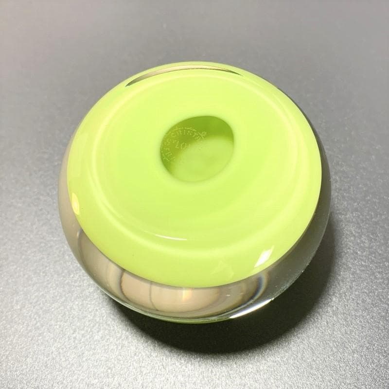 希少 SAINT LOUIS サンルイ クリスタルペーパーウェイト チューリップ