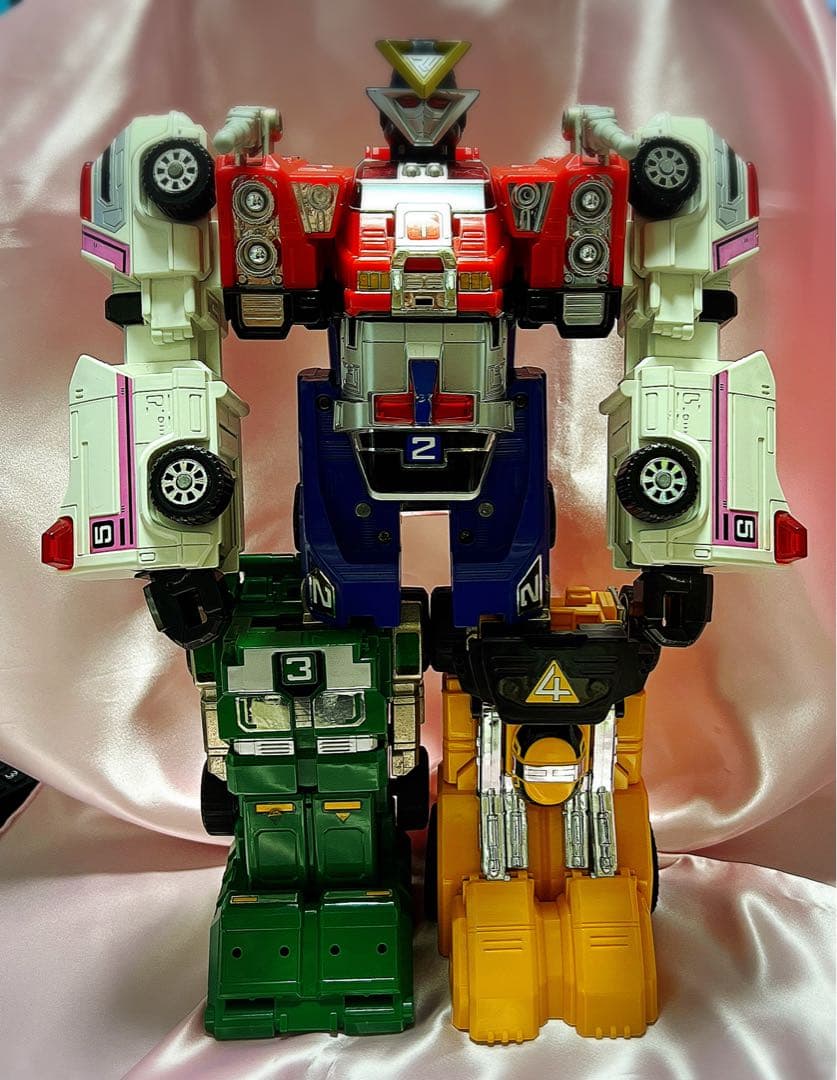 激走戦隊カーレンジャー DX VRVロボ ・ ビクトリートレーラー セット