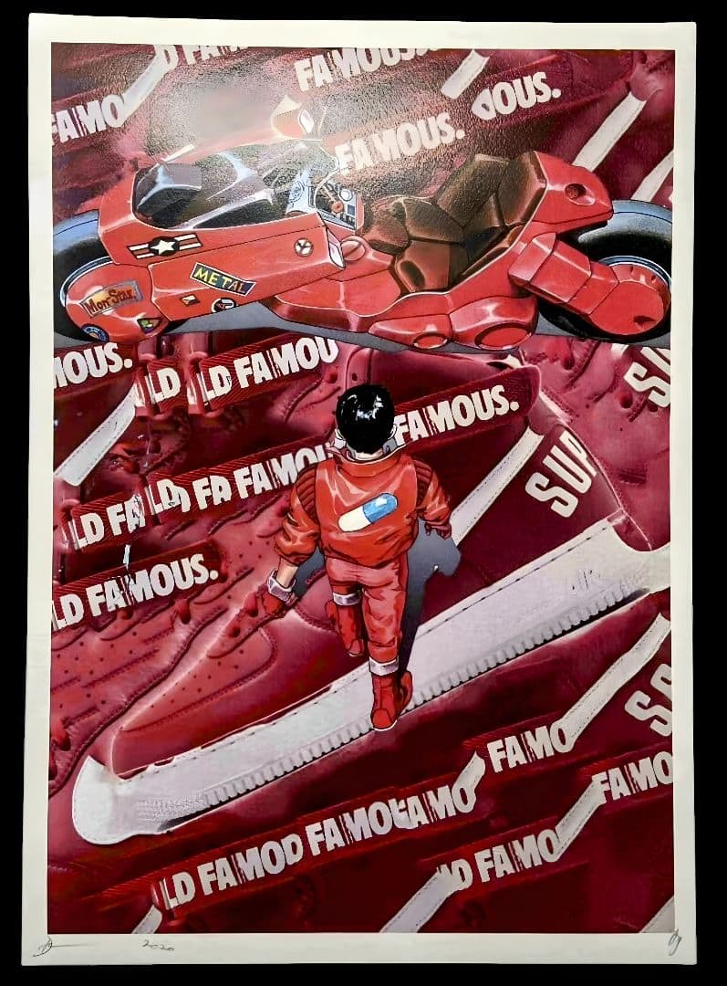 ⭐️death nyc 世界限定100枚⭐️AKIRA　NIKE