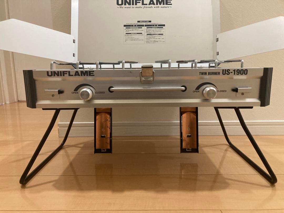 UNIFLAME ユニフレーム キャンプ ツーバーナー US1900 【美品】
