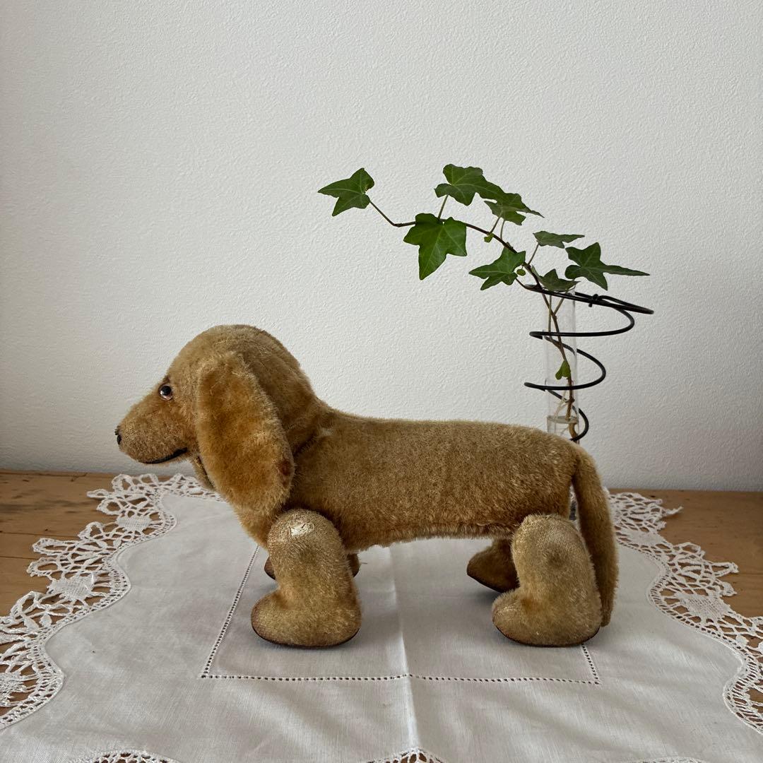 アンティーク犬　ダックス