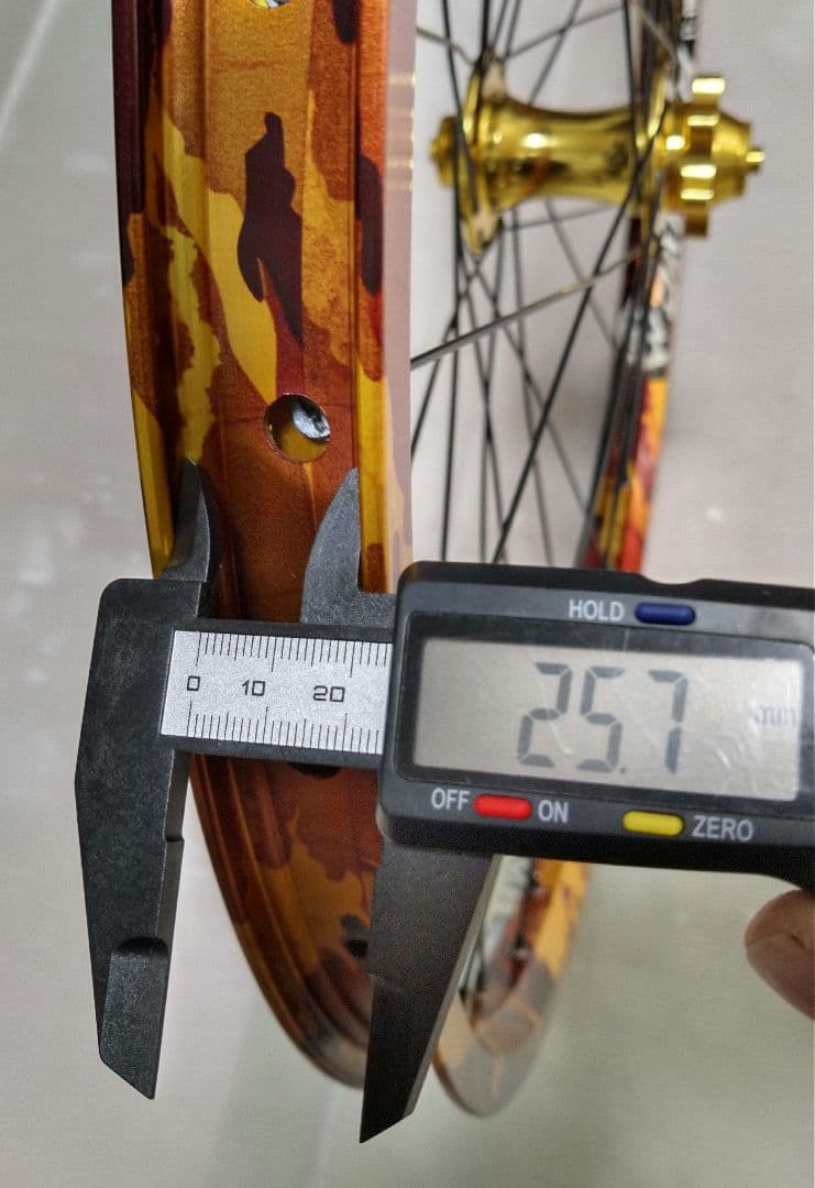 DABOMBリム+HAROハブ 黒スポーク26inch 前後ホイールセット 中古