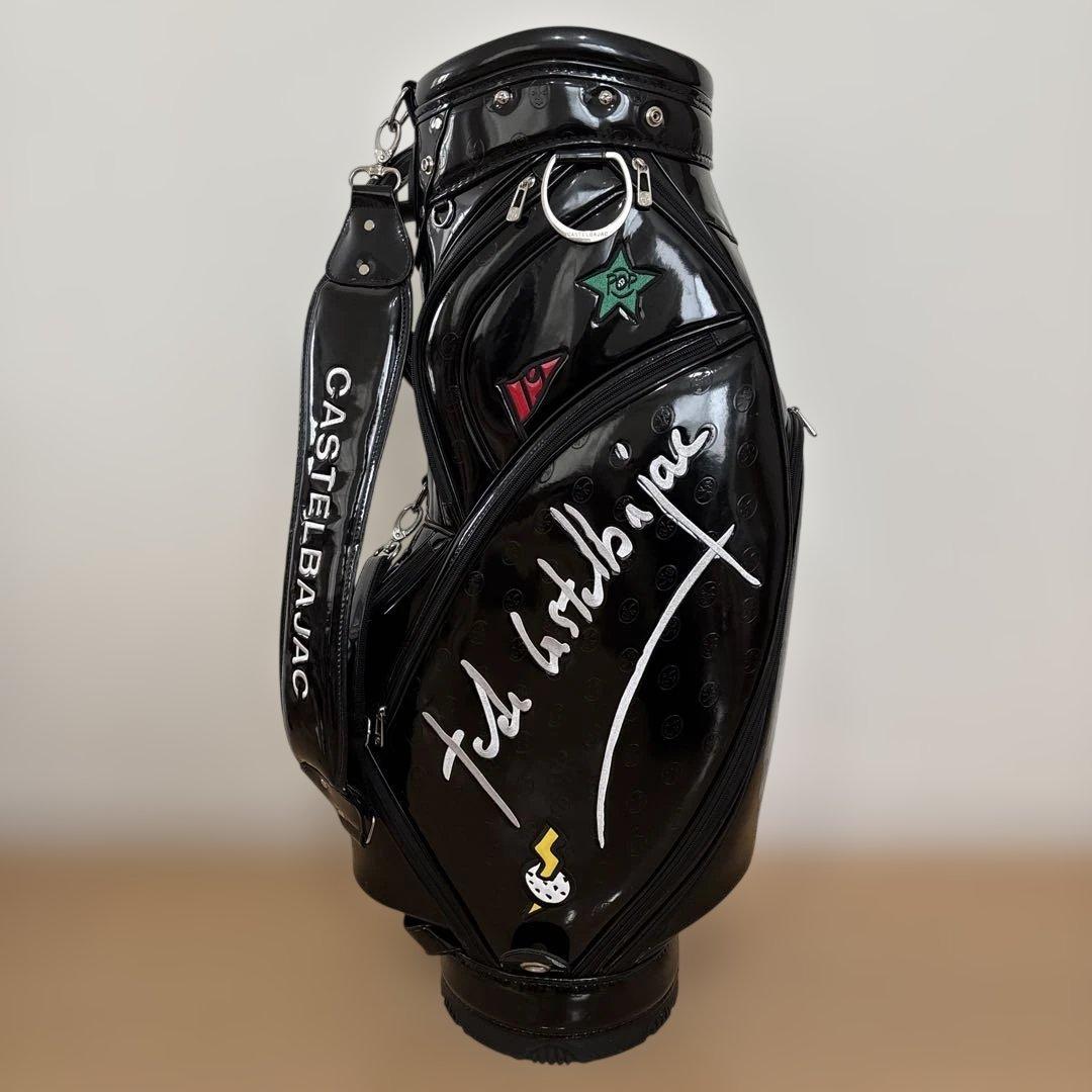 カステルバジャック　ＣＡＳＴＥＬＢＡＪＡＣ　キャディーバッグ　９型　ブラック