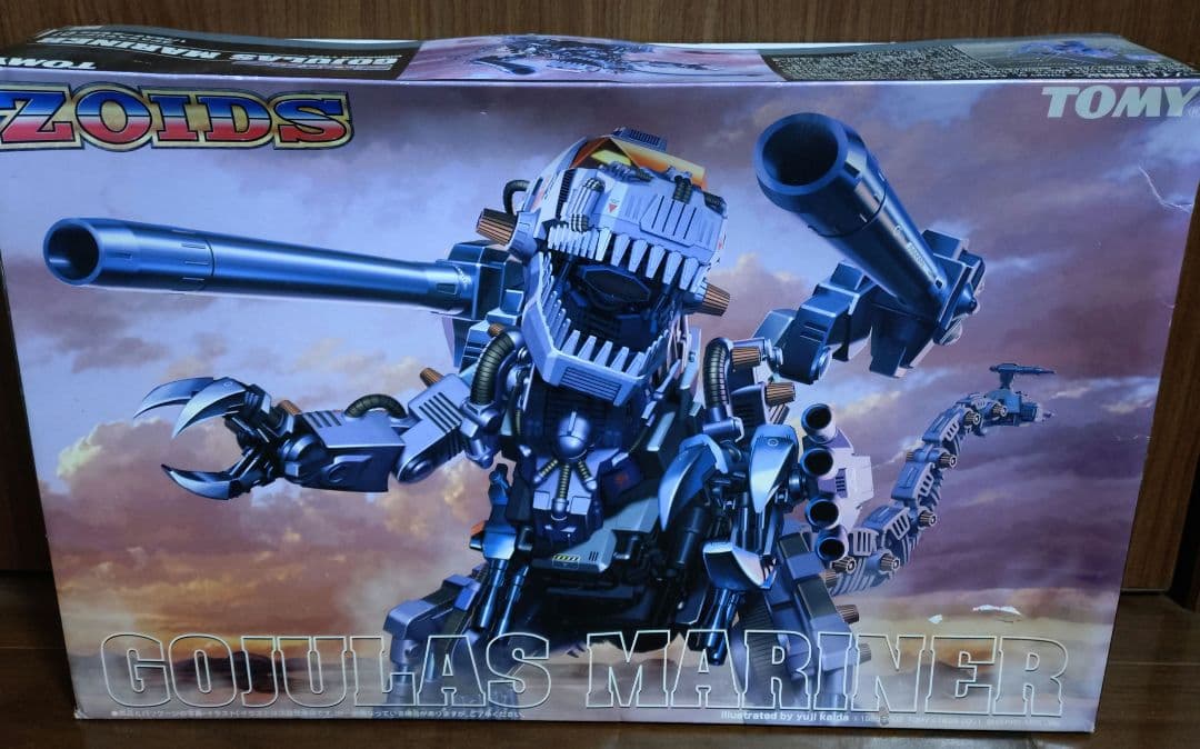 未組立ZOIDSゾイド妄想戦記ゴジュラスマリナー1/72スケールモデル01トミー