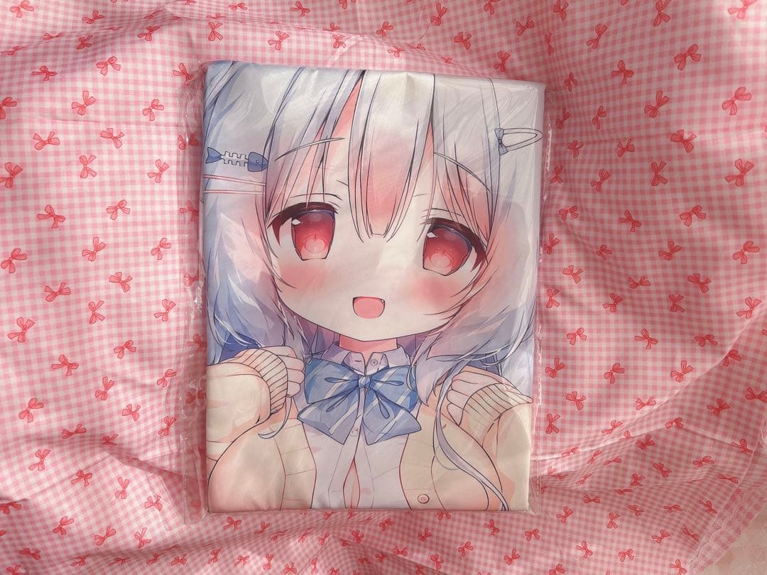 ♡桃豆こまもち♡ 抱き枕カバー こぼねちゃん