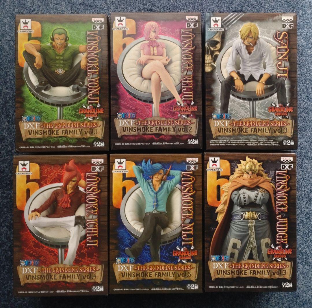 ワンピースDXF VINSMOKE FAMILY 6種類セット