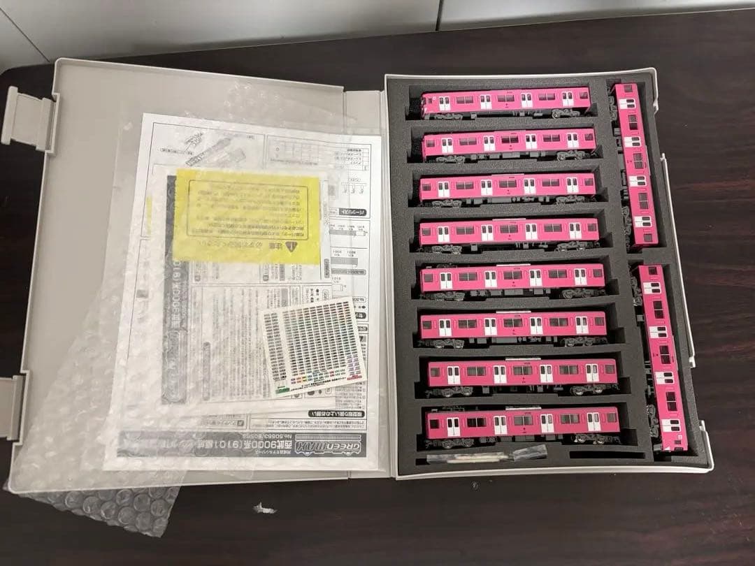 グリーンマックス 50563+4 西武9000系ピンク 10両セット