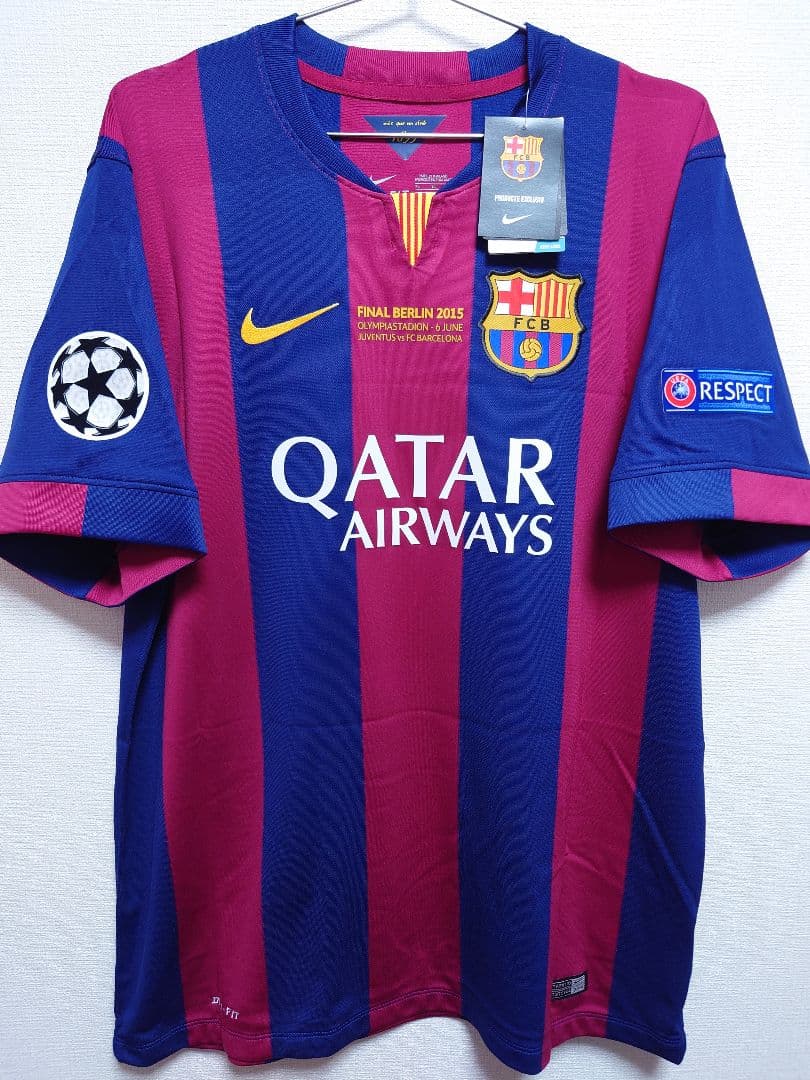 未使用　NIKE　2015 FCバルセロナ　CL決勝 メッシ