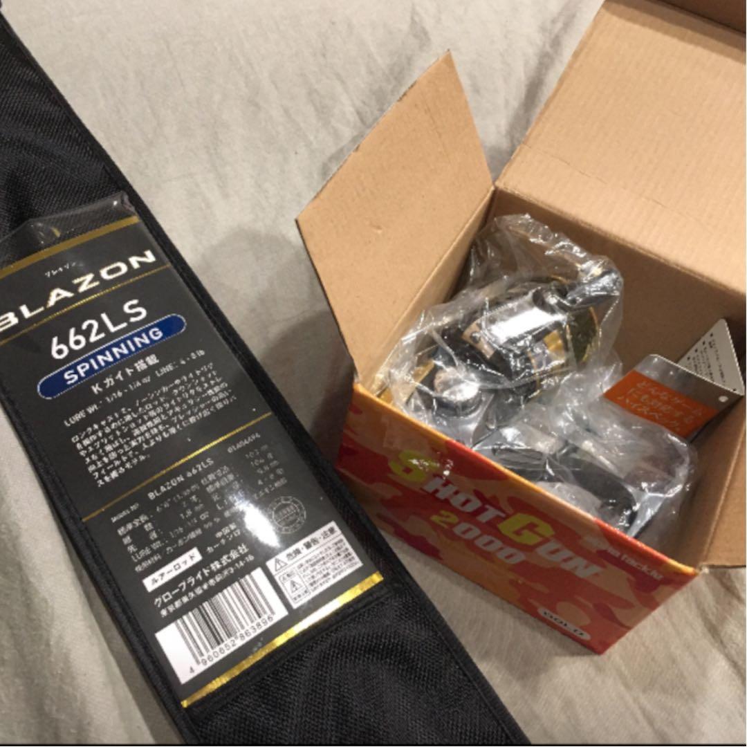 手渡し希望 釣り道具 ルアーロッドとリール 未使用